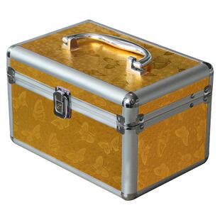 足浴工具箱子带锁大号美发采耳纹绣美容收纳盒多功能足疗技师手提