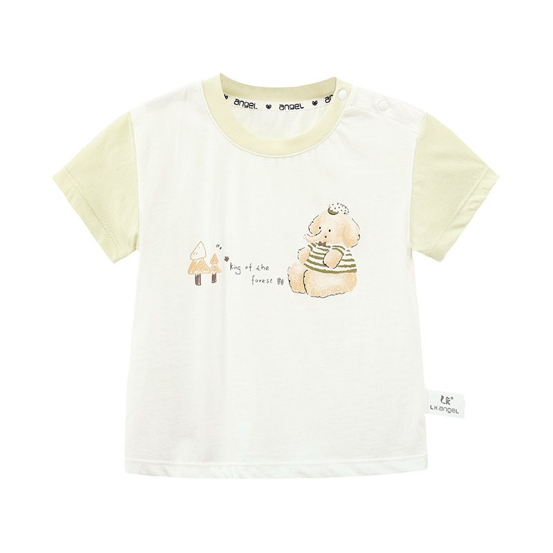 LK儿童短袖t恤夏季宝宝纯棉衣服
