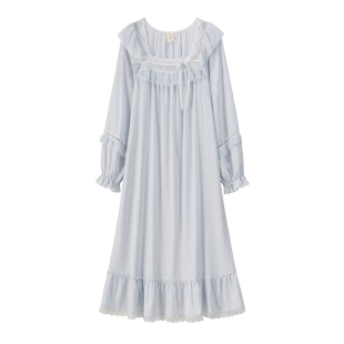 RoseTree法式宫廷睡衣女春秋季长袖复古高级感公主风睡裙2025新款