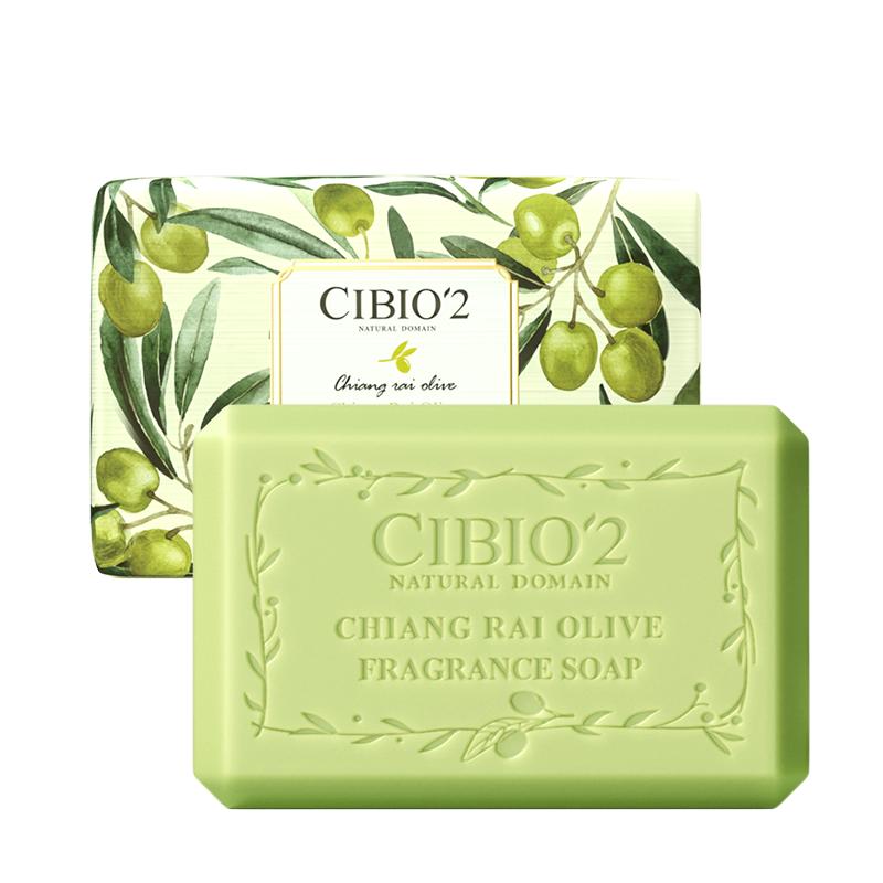 cibio2玫瑰橄榄香皂留香净肤绵密泡沫高颜值伴手礼香皂200g*2