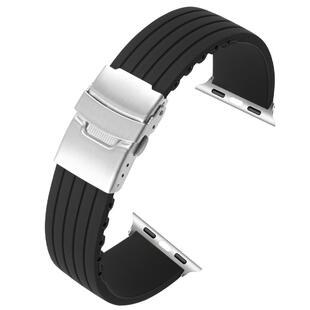适用apple watch10表带苹果s9手表10代iwatch9/8/7/6/se硅胶高级感运动时尚46 49 45mm男女新款Ultra腕带表链