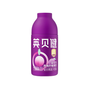 英贝健升级版益生元西梅汁小紫瓶