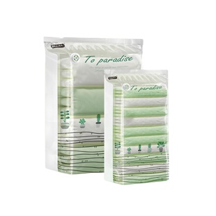 太力真空压缩袋收纳袋被子衣服棉被衣物专用免抽气羽绒服整理袋子