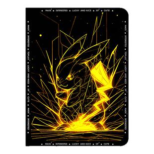 适用苹果平板ipad11保护壳10耿鬼9代ipadair7保护套air6皮卡丘ipadpro带笔槽10.2英寸mini7迷你6宝可梦air5男