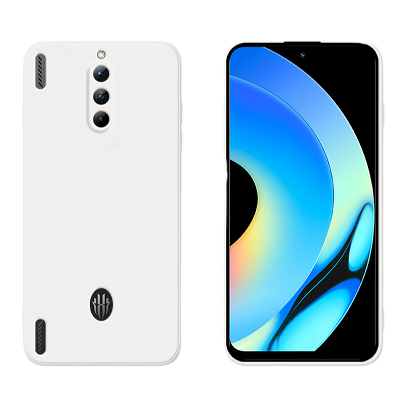 红魔8pro手机壳新款努比亚红魔8pro+液态硅胶防摔8pro十超薄5G软壳全包NX729J保护套nubia女网红创意简约外壳