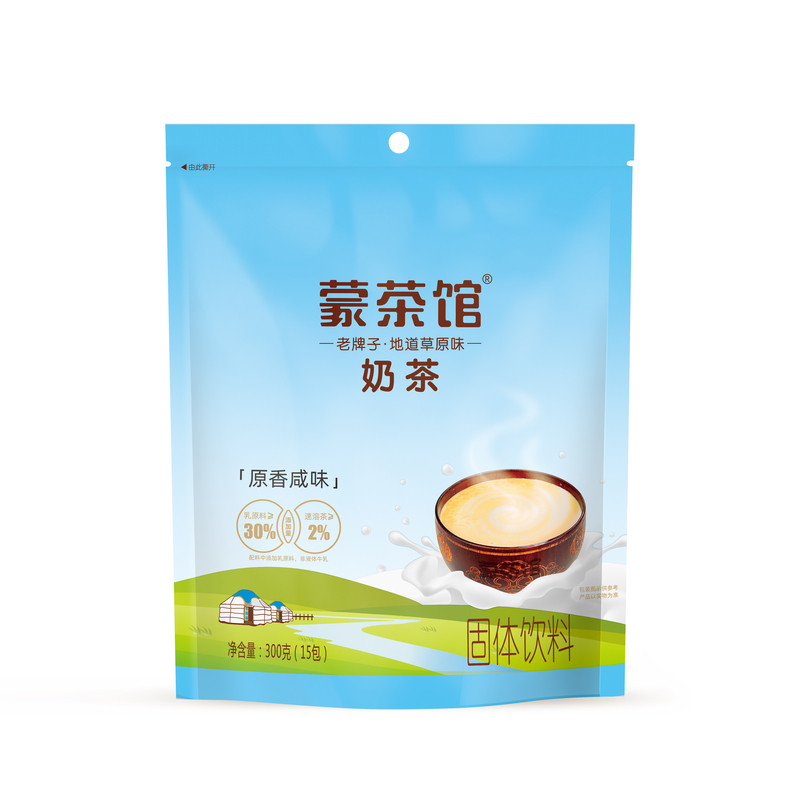 【伊佰 蒙茶馆】 蒙古奶茶速溶袋装奶茶
