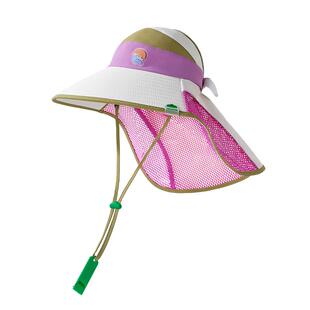 KK树儿童防晒帽男童女童空顶遮阳帽宝宝太阳帽子防紫外线2025新款