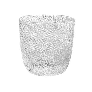 意大利IVV进口水晶玻璃二两白酒杯家用烈酒杯创意套装75ml编织