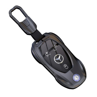 奔驰钥匙套男士glc300l/c260l保护壳gle高级感汽车钥匙扣a200l包