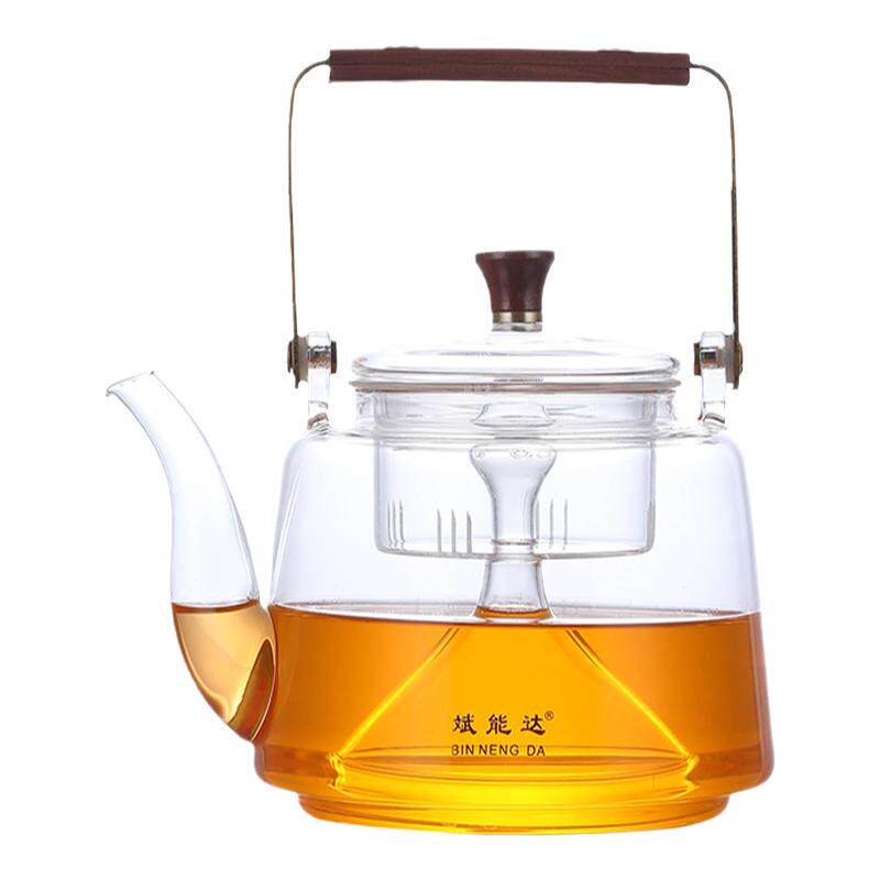 斌能达提梁蒸汽日式水果煮茶壶