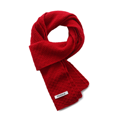 几何肌理方格羊毛毛衣中长款