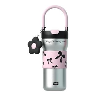 世大家保温杯女2025新款高颜值便携咖啡杯外带精致高档不锈钢杯子