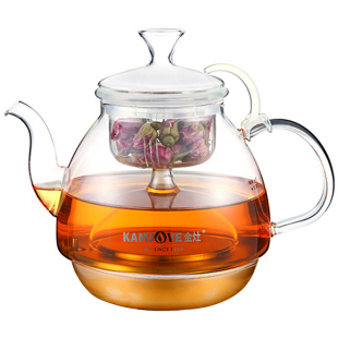 金灶A-55原厂A55蒸煮茶器玻璃茶壶盖子茶具配件壶盖壶身玻璃内胆