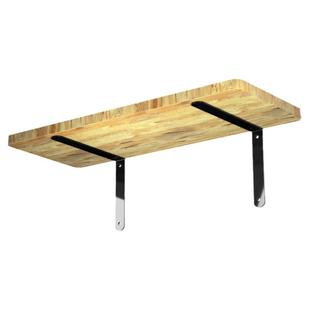 L型支架直角隔板支架搁板托架墙上加厚木板支撑不锈钢层板支架托