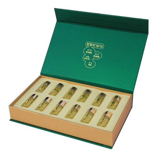 甘味九源婴标物理冷榨核桃油小支10ml*12便携装食用核桃油伴手礼