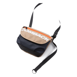 COMBACK男士斜挎包新款百搭复古运动单肩背包女情侣潮流机能拼接