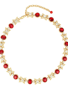 新款大气甜美镶钻项链