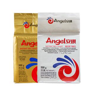 安琪酵母粉包子馒头高活性干酵母低糖发酵粉面包500g大包装商用