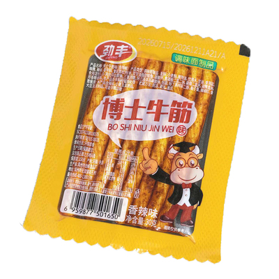 劲丰博士牛筋辣条八根装麻辣