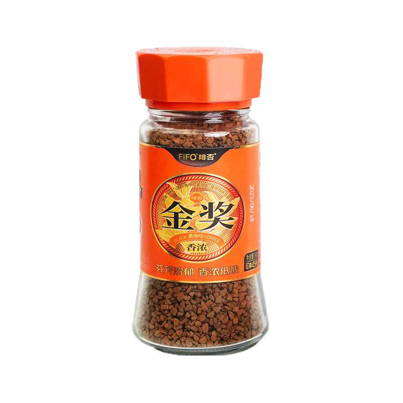 金奖冻干黑咖啡0脂无蔗糖无蔗糖