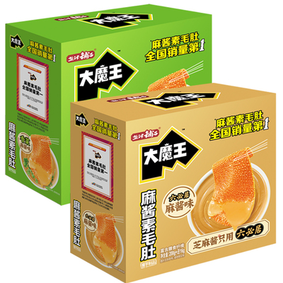 盐津铺子素毛肚麻酱味魔芋小零食