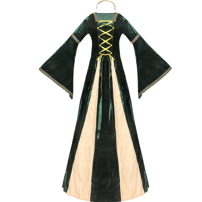 欧洲复古中世纪女王服