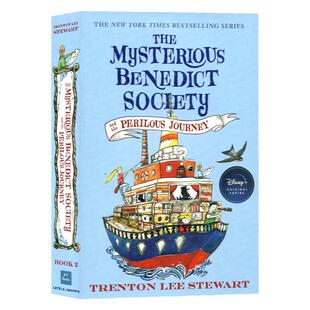 神秘的本尼迪特天才秘社2 危险的旅程 英文原版小说 the Perilous Journey 迪士尼悬疑冒险剧原著 儿童章节桥梁小说 Lee Stewart
