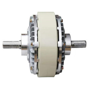 单轴磁粉制动器双轴离合器中空进口张力控制粉刹车测功负载耐高温