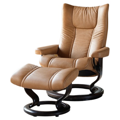 Stressless思特莱斯银翅沙发椅