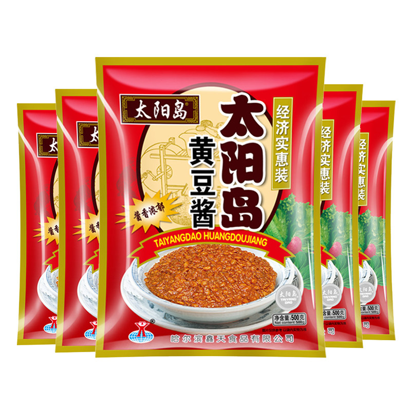 太阳岛黄豆酱即食熟酱