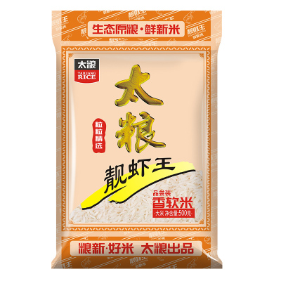 太粮靓虾王500g油粘米大米礼品