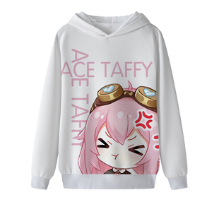 2026永雏塔菲卫衣虚拟主播周边cos痛衣服男女外套宽松二次元定制