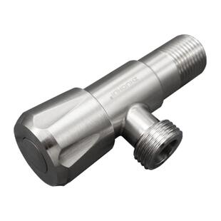 304不锈钢角阀加厚热水器冷热三角阀通用加长止水阀开关4分水阀