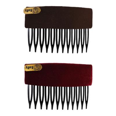 蓬松高颅顶倒插梳发夹女2025新款高端刘海碎发整理神器侧边无痕夹