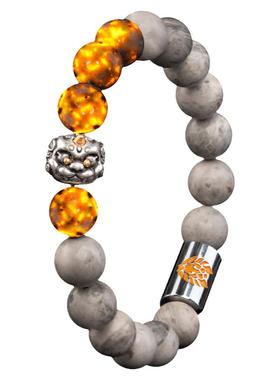 RASTACLAT火焰石金刚貔貅手串