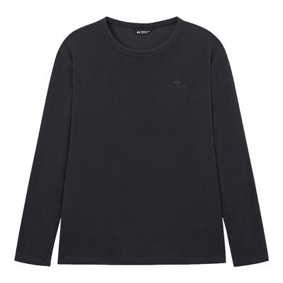 拓路者【Polartec Micro】户外保暖轻量抓绒衣男春秋圆领T恤长袖