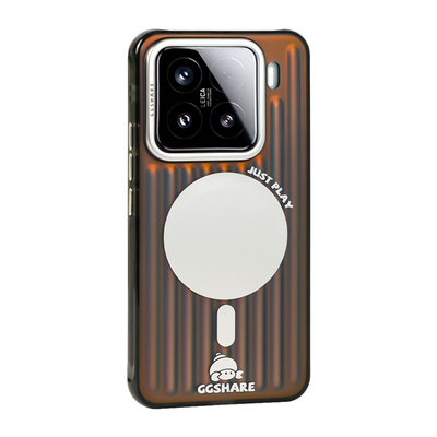 寄居蟹原创夜幕银瓦楞小米手机壳