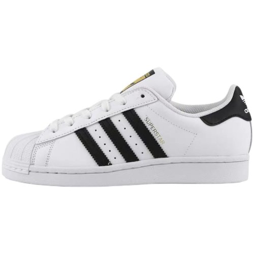 Adidas 三叶草Superstar黑白金标贝壳头男女鞋板鞋 EG4958/FU7712