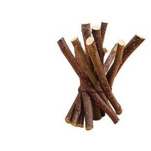 仓鼠零食磨牙棒苹果树枝苜蓿草造景金丝熊兔子磨牙用品甜竹磨牙棒