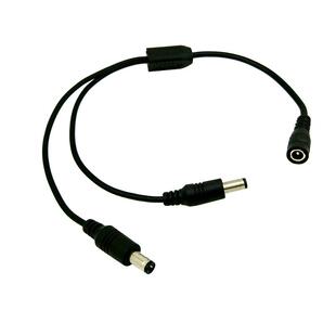 纯铜 加粗DC5.5*2.5mm公母头转接头一分拖二三四电源线 集中供电