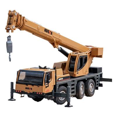 汇纳150重型起重机合金吊车模型