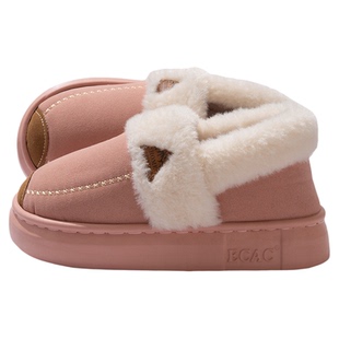 医护棉鞋女款冬季2025新款室内防滑保暖加绒医护包跟月子棉拖鞋女