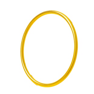 黄金素圈手镯实心金包银情侣手环银包金手镯古法磨砂光面女友礼物