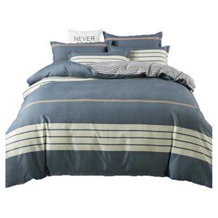 清仓纯棉四件套100全棉床上用品床单被套1.8米双人被罩4件套秋冬