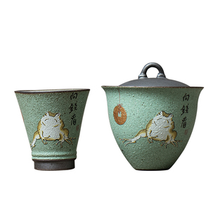 粗陶家居香熏炉日式烤茶器蜡烛瓦片温茶炉壁炉煮酒器保温加热底座