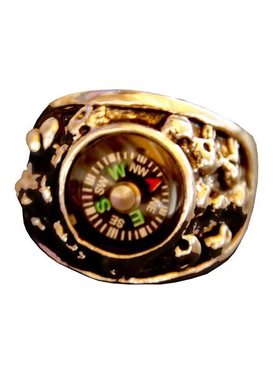 熠先生的蒸汽大陆戒指复古花纹