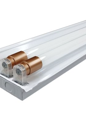双管led日光灯支架灯led荧光灯教室灯管光管全套灯架超市车库厂房