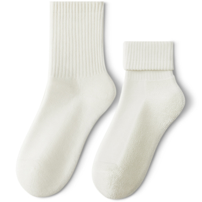 4双装中筒袜Hodo/红豆女士