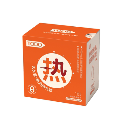 TODO全新热感玻尿酸男用物理延时超薄温热持久润滑安全套官方正品