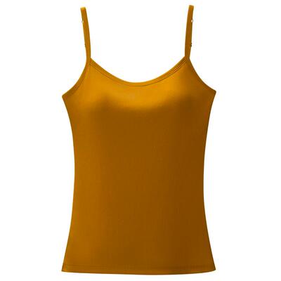 简云带文胸吊带背心女